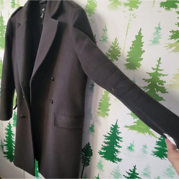 H&M Wool Blend Long Coat. - Picture 10 of 11